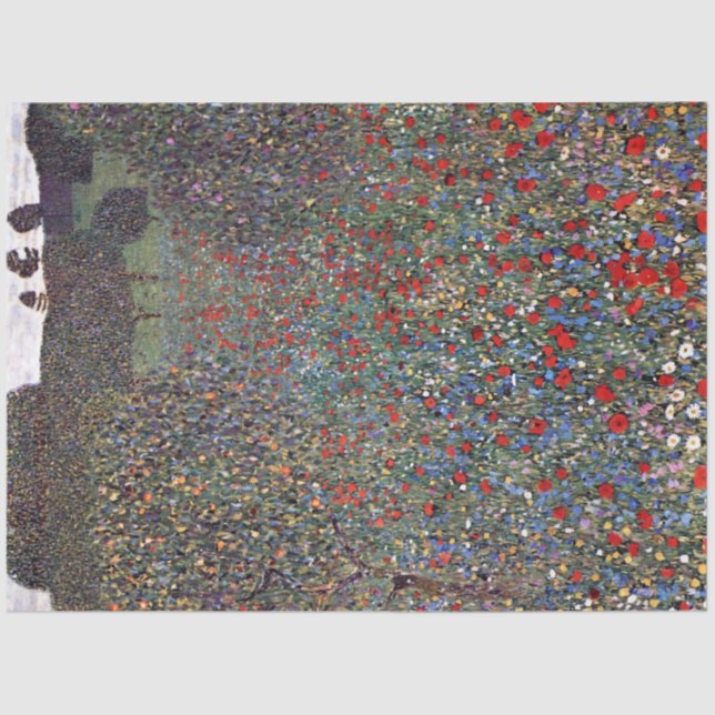 Papel De Seda Mohnfeld, Gustav Klimt (Anverso)