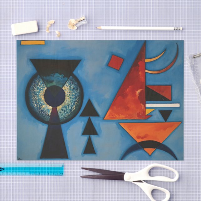 Papel De Seda Molle rudesse , Vassily Kandinsky (Artesanía)