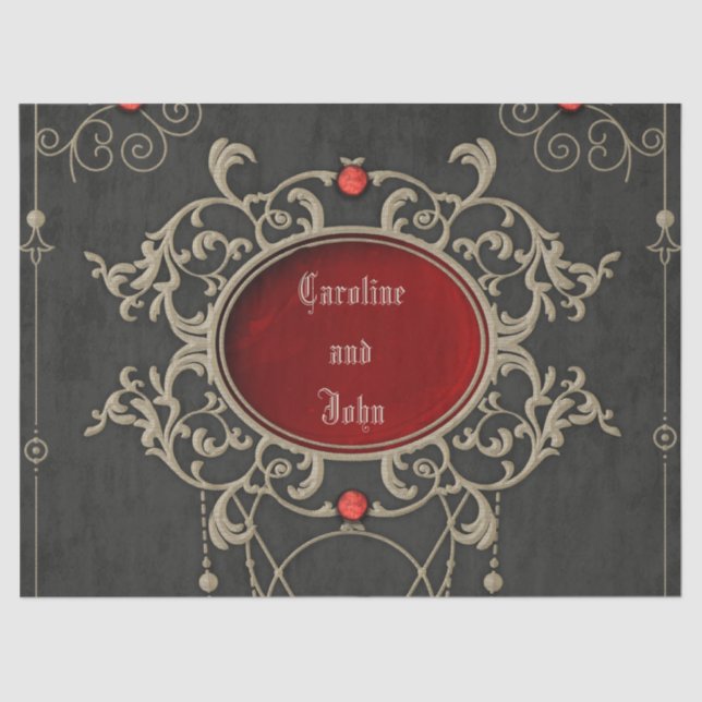 Papel De Seda Momentos dorados de amor. (Anverso)