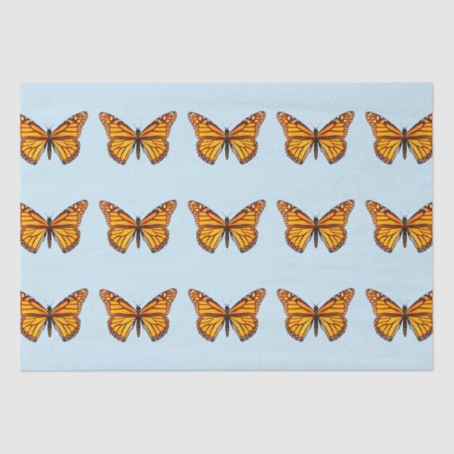 Papel De Seda Monarch Butterfly (Anverso)