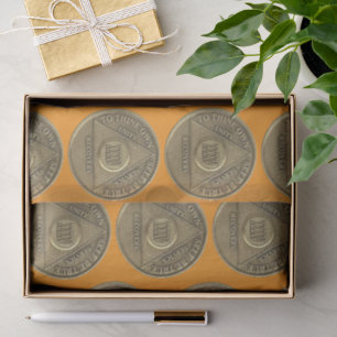 Papel De Seda Moneda Conmemorativa del 35 Aniversario de Recuper