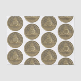 Papel De Seda Moneda de 3 años de recuperación