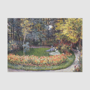 Papel De Seda Monet - En el jardín, famoso cuadro