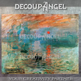 Papel De Seda Monet- Impresión, Desconexión Sunrise