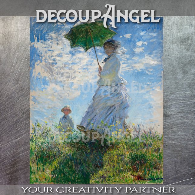 Papel De Seda Monet - Madame Monet y la desconección de su hijo (Subido por el creador)