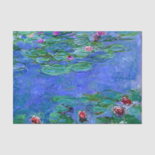 Papel De Seda Monet - Niveles de agua (rojo)