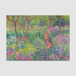 Papel De Seda Monet "The Iris Garden at Giverny"