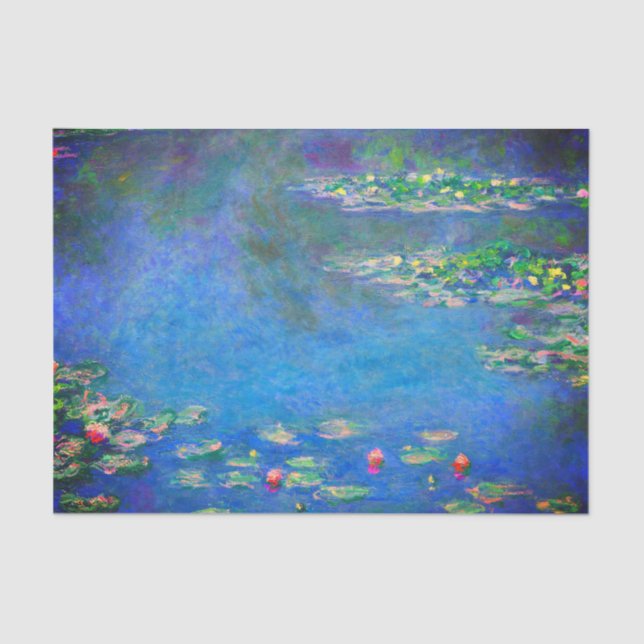 Papel De Seda Monet Water Lilies 1906 (Anverso)