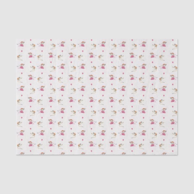 Papel De Seda Monkey baloon party Tissue Papier (Anverso)