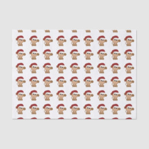 Papel De Seda Mono de Santa