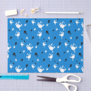 Papel De Seda Mono gracioso