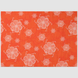 Papel de seda monocromo FTF en naranja