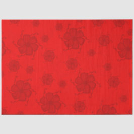 Papel de seda monocromo FTF en rojo