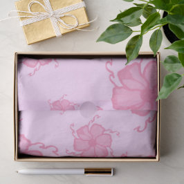 Papel de seda monocromo FTF en rosa