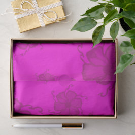 Papel de seda monocromo FTF en rosa intenso