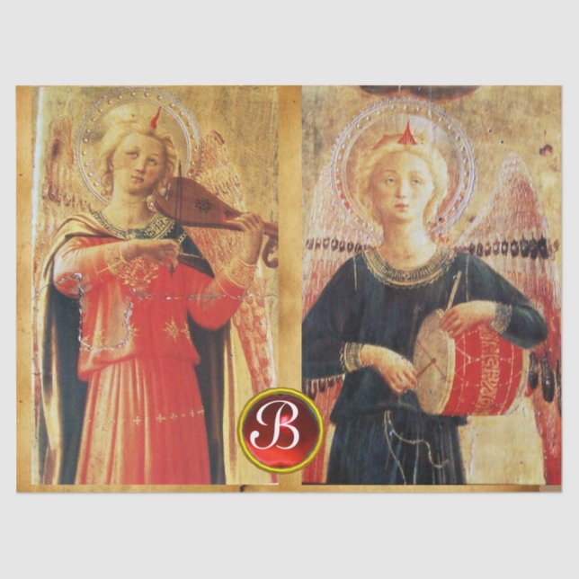 Papel De Seda MONOGRAM Ruby Gemstone (Anverso)