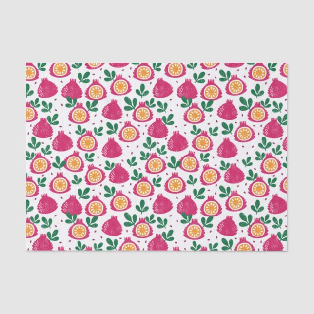 Papel De Seda monogramado, nombre, (Anverso)