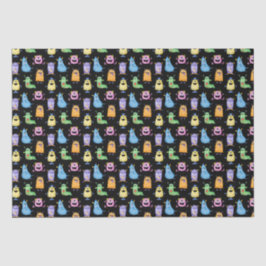 Papel De Seda Monstruos adorables