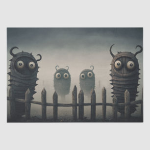 Papel De Seda Monstruos adorables y aterradores
