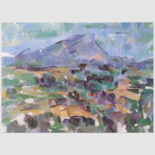 Papel De Seda Mont Sainte-Victoire, Paul Cezanne