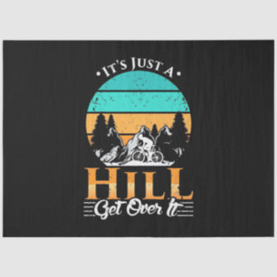 Papel De Seda Montaña Bicicleta Más Allá