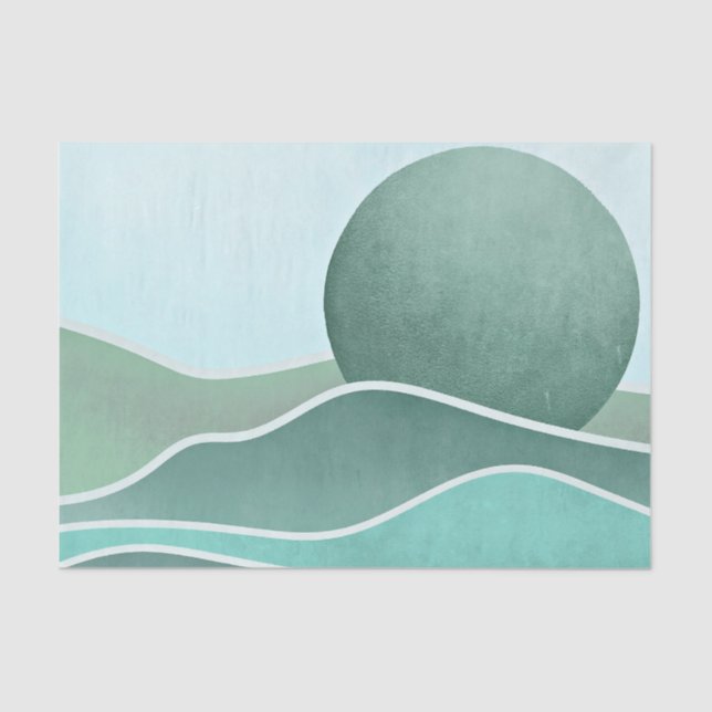 Papel De Seda Montaña Boho (Anverso)