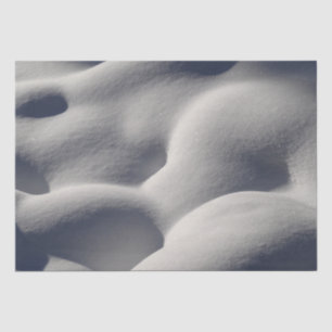 Papel De Seda Montículos de Nieve Brillantes Naturaleza Abstract