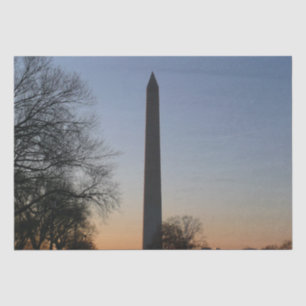 Papel De Seda Monumento a Washington al atardecer en DC