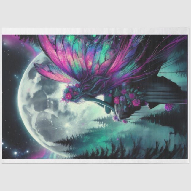 Papel De Seda Moon Fairy Aurora (Anverso)