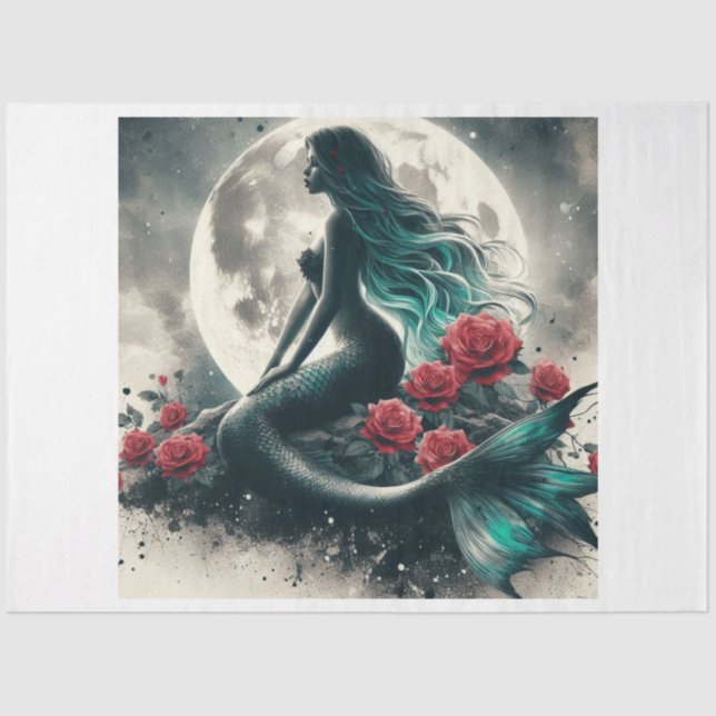Papel De Seda Moonlight Mermaid (Anverso)