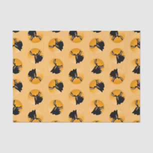 Papel De Seda Moose al atardecer - Original Wildlife Art