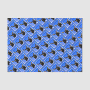 Papel De Seda Moose in Winter - Original Wildlife Art