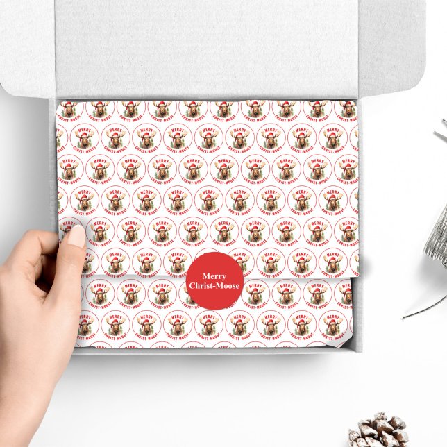 Papel De Seda Moose, Navidades divertidos y divertidos de Feliz  (Subido por el creador)