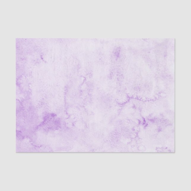Papel De Seda Morado acuarela elegante (Anverso)