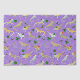 Papel De Seda Morado feriado de Dragón con la culata