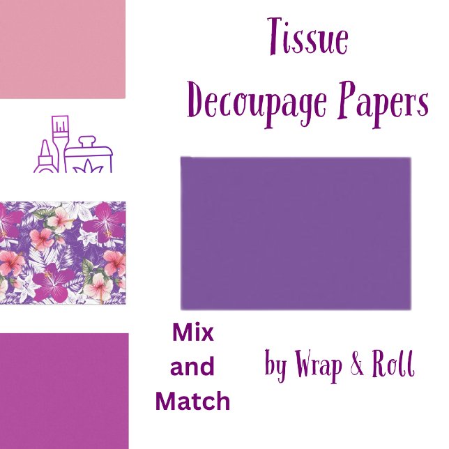 Papel De Seda Morado oscuro (Subido por el creador)