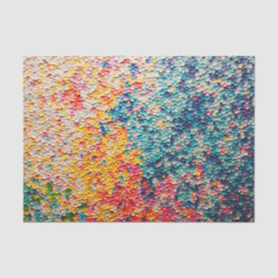 Papel De Seda Mosaico de textura arcoiris