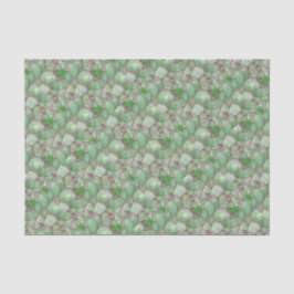 Papel De Seda Mosaico de vidrio marino acuarela verde