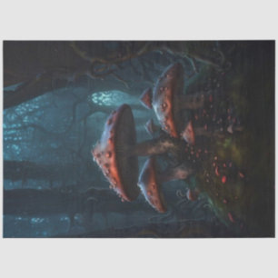 Papel De Seda Mosquiteros Rojos Moody - Un Oscuro Paisaje De Sue
