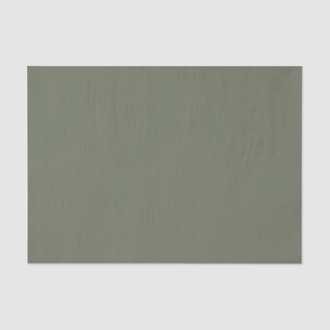 Papel De Seda Moss Green Personalizado Tissue Paper (Anverso)