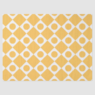 Papel De Seda Mostaza de Mod Retro 60