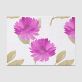 Papel De Seda Mother's Day pink floral Tissue Paper 