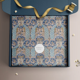 Papel De Seda Moto de pavo real de Eugène Samuel Grasset Tissue 