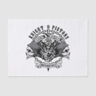 Papel De Seda motocicleta de pistones knight