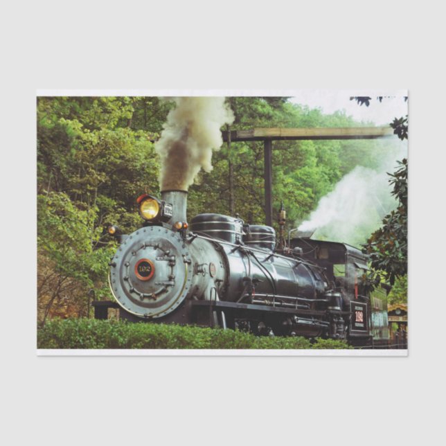 Papel De Seda Motor de vapor (Anverso)