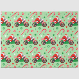 Papel De Seda Motorcycle Christmas Holiday Gift