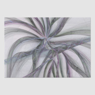 Papel De Seda Movimientos de filigrana abstracto moderno fractal
