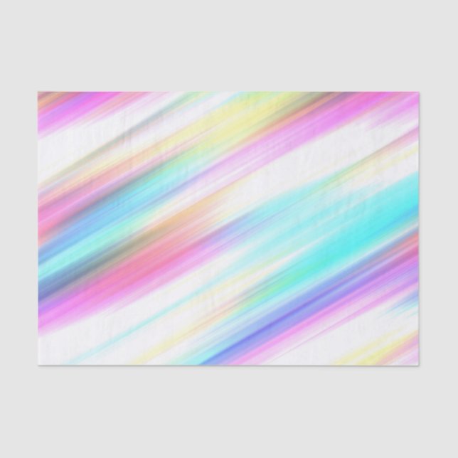 Papel De Seda Movimientos del cepillo del arco iris (Anverso)