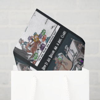 Papel De Seda Mr. & Mrs. Claus How it All Began