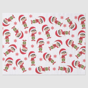 Papel De Seda Muchacho Elf Multicultural
